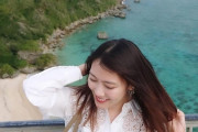 高城れに『どこを切り取っても映え映えだった』｢沖縄で観光した場所がほぼ同じ(笑)」｢すごく海が似合う」｢れにちゃんの連投本当に助かる」
