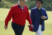 【真相】安倍晋三「私がトランプ大統領とゴルフするのは〇〇のためにやっていた」