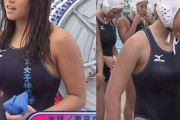 【無修画像】水泳部の高校生って水着姿がクッソやばいよな……