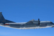 中国軍のY-9電子戦機を宮古島南方で初確認、機体下部などにアンテナ…空自戦闘機がスクランブル！