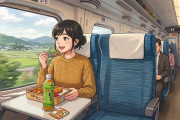ヒコロヒー 新幹線でカレーや肉まん等ニオイの強いもの食べる問題に「食べていいというルールになっている以上、ある程度仕方ないよね」