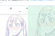 【悲報】海外アニメーター「原画の練習してます♪」日本人アニメーター「！？」ｼｭﾊﾞﾊﾞﾊﾞﾊﾞ