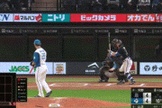 【日本ハム対オリックス11回戦】日本ハム・万波の肩！！！！！！！！！！！！！！！！！！！！！