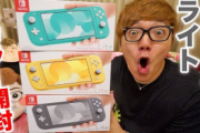 【朗報】ヒカキンさん、Switch Liteを紹介！！