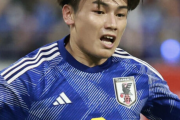 【速報】日本代表初ゴールの上田綺世、離脱！