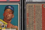 野球カードが史上最高額の５億円超えで落札！ヤンキース・マントル氏の５２年製
