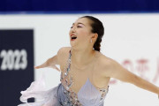 坂本花織ＳＰ首位、山下真瑚が２位　全日本選手権第２日