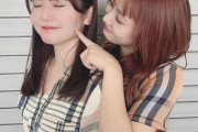【SKE48】松本慈子「お互い左の顔がよくて取り合いの図  こっち向いて〜」