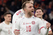 不屈のエリクセン、デンマーク代表復帰戦でゴール！オランダに敗れるも価値ある一撃