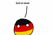 【ドイツ】神は死んだよ【ポーランドボール】