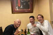 筒香、森本稀哲＆石川雄洋と焼肉！