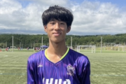 Cリーグ得点王:中央学院FW須藤夢友「ドリブルで積極的に相手を剥がしに行けた」