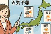 今週の気温予想、グロすぎるｗｗｗ