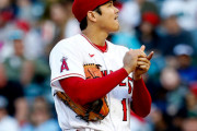 大谷翔平、6回10K5失点で3敗目　3戦無安打で途中交代
