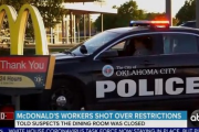 アメリカ人さん、マクドナルドで店内飲食は禁止だと言われて店員を銃撃