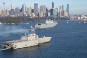 米海軍の最新鋭沿海域戦闘艦「キャンベラ LCS30」、艦名国であるオーストラリアのシドニーで就役！
