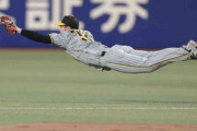 阪神・中野、横っ飛び好守「よかったと思います」