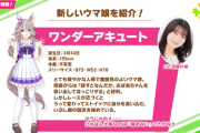 【ウマ娘】ワンダーアキュートの声は狙いすぎだよなぁ