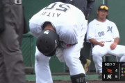 愛斗、2三振含む3打数ノーヒット…最後は死球食らってたけど大丈夫？
