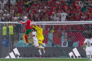 【画像】モロッコ代表選手のジャンプ力が凄すぎると話題に