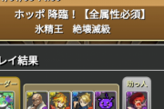 【パズドラ】ホッポ降臨のために久しぶりに無効パ作ったわ