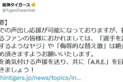 阪神、ファンに異例の注意喚起 ヤジや侮辱的な替え歌「絶対にお止め頂きますよう…」