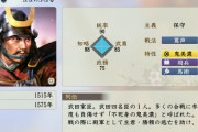 「信長の野望でオール80の武将」←思い浮かべた武将
