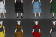 【FF14】腰のリボンが素晴らしい！6.3オシャレ着「サロンサーバー」装備がめちゃくちゃ可愛いとヒカセンたちに大人気！