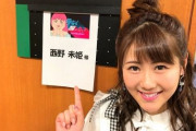 元AKB48西野未姫が新型コロナに感染　１１日に検査で判明