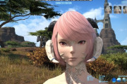 【FF14】7.0ベンチ修正版の前角アウラ女性の唇・口元(端のくぼみ)・口角に違和感を感じる人が結構いる模様