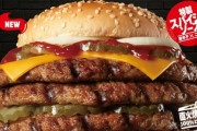 【最高】 バーガーキング、ビーフ総重量499gのバーガーを発売！