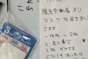 「全世帯にマスクを2枚ずつ配る」という歴史に残る伝説の政策