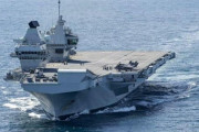【英軍】最新鋭空母、極東派遣か　日米と演習想定と報道