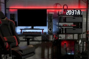 ニトリのゲーミング部屋、カッコよすぎる