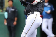 日ハム万波中正、現時点で1年目の村上の本塁打率を超える