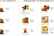 マクドナルド、店内・持ち帰り価格を統一　7割の商品で税込価格据え置き、「ハンバーガー」などは10円アップ