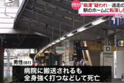 痴漢疑われた男性（６１）、駅事務室の窓から飛び降り死亡