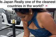 外国人女性「日本の道路がどれほど汚れているか、コンビニで買った新品の靴下で検証してみたら汚れつかなくてクレイジー」
