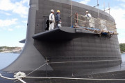 海自潜水艦「じんげい」の艦番号はどこに消えた？…これからは海の忍者として任務に！