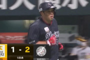 井上、久々の一発！！待望の第14号ホームランきたぁぁぁ！！ロッテ勝ち越し！