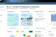 【海外】14日、インドネシア付近で「M7.3」の地震発生…日本での震度4程度の揺れ
