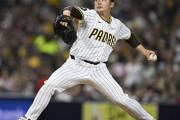 【MLB】パドレス・松井裕樹、ガーディアンズ戦で3者連続三振…　開幕2戦で8者連続凡退のパーフェクトリリーフ
