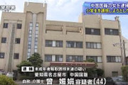 中国国籍の女を逮捕　小学生を誘拐しようとしたか　静岡県