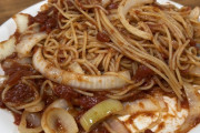 パスタ作ったで(´???`)