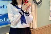 【画像】美人声優さん、セーラー服姿が可愛い！