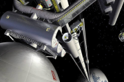 【タイムスリップ】宇宙まで伸びるエレベーターを見たことあるんだが…
