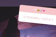 【衝撃】あの伝説的レジェンドメンバーもIZ*ONEのツアーファイナルを観覧していた！wwwwwww