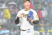 阪神　青柳がマウンドに上がった瞬間に大雨　まさかの“雨柳”試合開始見合わせ
