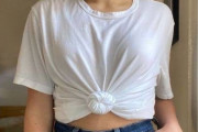 【鼻血注意】女の子さん、Tシャツ結びで男を誘惑ｗｗｗｗｗｗｗｗｗｗｗ