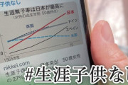 【衝撃】「生涯子供なし」現18歳女性で最大42%　男性は5割も